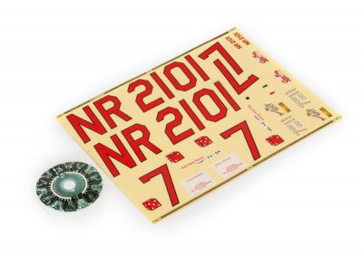 UMX Gee Bee R2 -Planche de d�coration - HORIZON HOBBY - R�f�rence: EFLU4565
