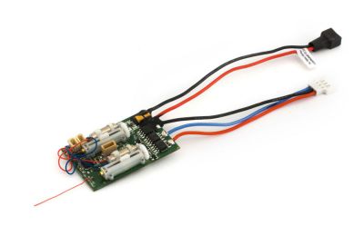 R�cepteur Ultra Micro AS3X DSM2 6 voies et contr�leur brushless - HORIZON HOBBY - R�f�rence: EFLU4864