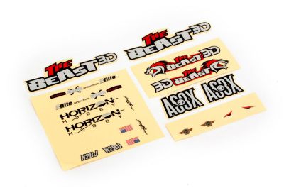 UMX Beast 3D -Planche de d�coration - HORIZON HOBBY - R�f�rence: EFLU4865