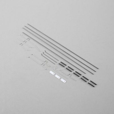 Pushrod Set with steering arm: UMX Aero Commander - HORIZON HOBBY - R�f�rence: EFLU5808