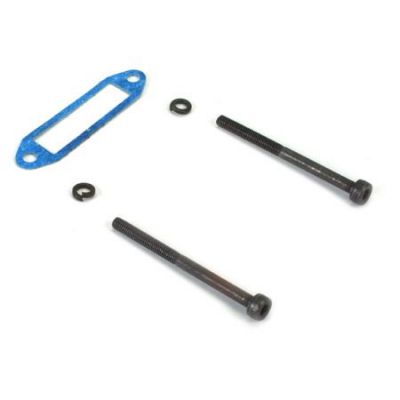 Set de vis de montage d'�chappement: A - HORIZON HOBBY - R�f�rence: EVO100E46A