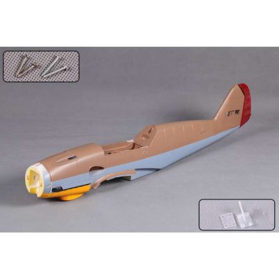 Fuselage, Brown: BF109 1400mm - HORIZON HOBBY - R�f�rence: FMMML101BRN