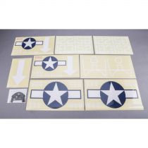 F4U-1D Corsair 60cc - Planche de décoration - HORIZON HOBBY - Référence: HAN476015