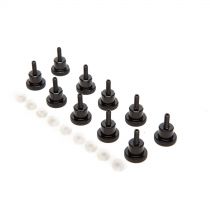 Thumb Screws, Black: 4-40 x 7/8  (10) - HORIZON HOBBY - Référence: HAN926