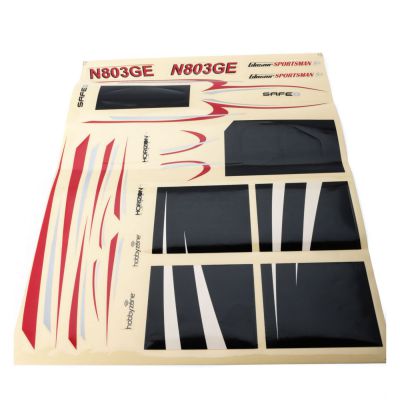 Sportsman S+ - Planche de d�coration - HORIZON HOBBY - R�f�rence: HBZ8402