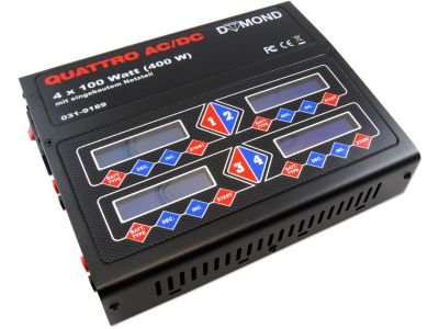 DYMOND Quattro AC/DC (4x 100 Watt) - HORIZON HOBBY - R�f�rence: HSF0000670