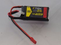 DYMOND F-TEK 2S 450mAh (7,4V) 30C LiPo Pack (BEC) - HORIZON HOBBY - Référence: HSF03199010