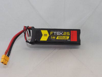 DYMOND F-TEK 2S 1800mAh (7,4V) 30C LiPo Pack (XT60) - HORIZON HOBBY - R�f�rence: HSF03199016