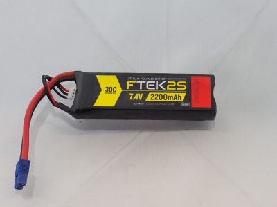 DYMOND F-TEK 2S 2200mAh (7,4V) 30C LiPo Pack (EC3) - HORIZON HOBBY - R�f�rence: HSF03199017