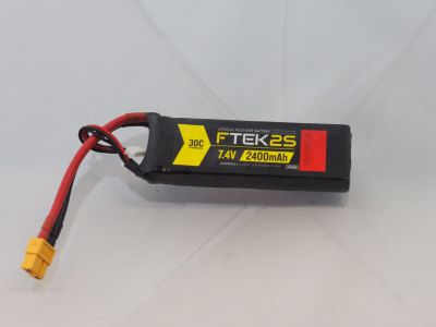 DYMOND F-TEK 2S 2400mAh (7,4V) 30C LiPo Pack (XT60) - HORIZON HOBBY - R�f�rence: HSF03199020