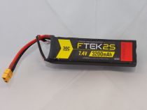 DYMOND F-TEK 2S 3200mAh (7,4V) 30C LiPo Pack (XT60) - HORIZON HOBBY - Référence: HSF03199022