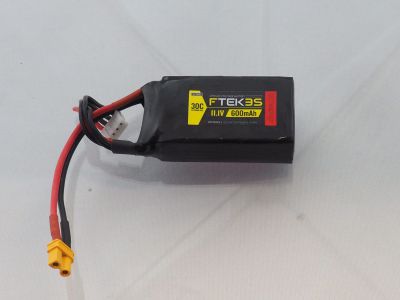 DYMOND F-TEK 3S 600mAh (11,1V) 30C LiPo Pack (XT30) - HORIZON HOBBY - R�f�rence: HSF03199024