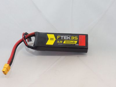 DYMOND F-TEK 3S 1800mAh (11,1V) 30C LiPo Pack (XT60) - HORIZON HOBBY - R�f�rence: HSF03199030