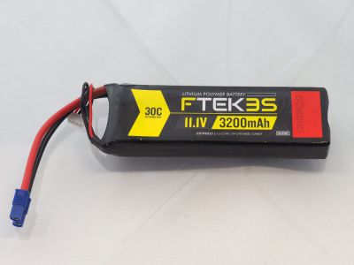 DYMOND F-TEK 3S 3200mAh (11,1V) 30C LiPo Pack (EC3) - HORIZON HOBBY - R�f�rence: HSF03199035