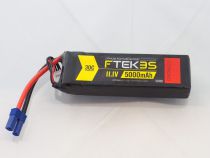 DYMOND F-TEK 3S 5000mAh (11,1V) 30C LiPo Pack (EC5) - HORIZON HOBBY - Référence: HSF03199039