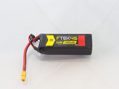 DYMOND F-TEK 4S 2400mAh (14,8V) 30C LiPo Pack (XT60) - HORIZON HOBBY - R�f�rence: HSF03199044