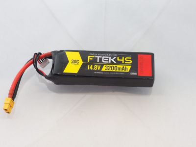 DYMOND F-TEK 4S 3200mAh (14,8V) 30C LiPo Pack (XT60) - HORIZON HOBBY - R�f�rence: HSF03199046