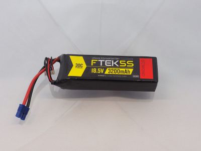 DYMOND F-TEK 5S 3200mAh (18,5V) 30C LiPo Pack (EC3) - HORIZON HOBBY - R�f�rence: HSF03199051