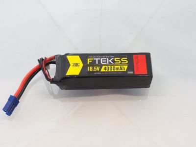 DYMOND F-TEK 5S 4000mAh (18,5V) 30C LiPo Pack (EC5) - HORIZON HOBBY - R�f�rence: HSF03199053