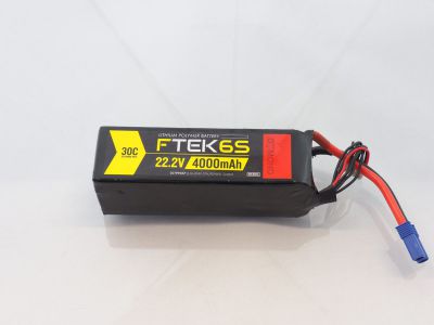 DYMOND F-TEK 6S 4000mAh (22,2V) 30C LiPo Pack (EC5) - HORIZON HOBBY - R�f�rence: HSF03199057