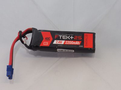 DYMOND F-TEK+ 2S 2200mAh (7,4V) 40C LiPo Pack with LED Indicator (EC3) - HORIZON HOBBY - R�f�rence: HSF03199063
