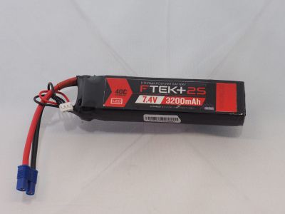 DYMOND F-TEK+ 2S 3200mAh (7,4V) 40C LiPo Pack with LED Indicator (EC3) - HORIZON HOBBY - R�f�rence: HSF03199067
