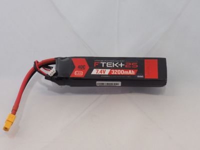 DYMOND F-TEK+ 2S 3200mAh (7,4V) 40C LiPo Pack with LED Indicator (XT60) - HORIZON HOBBY - R�f�rence: HSF03199068