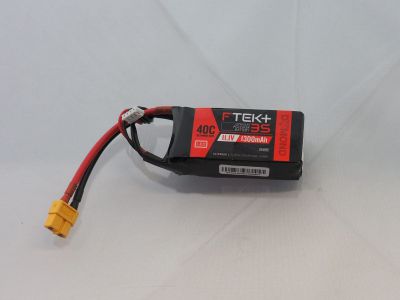 DYMOND F-TEK+ 3S 1300mAh (11,1V) 40C LiPo Pack with LED Indicator (XT60) - HORIZON HOBBY - R�f�rence: HSF03199069