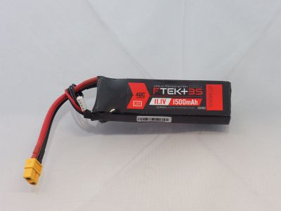 DYMOND F-TEK+ 3S 1500mAh (11,1V) 40C LiPo Pack with LED Indicator (XT60) - HORIZON HOBBY - R�f�rence: HSF03199070
