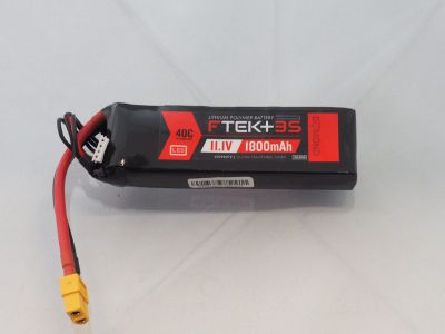 DYMOND F-TEK+ 3S 1800mAh (11,1V) 40C LiPo Pack with LED Indicator (XT60) - HORIZON HOBBY - R�f�rence: HSF03199072