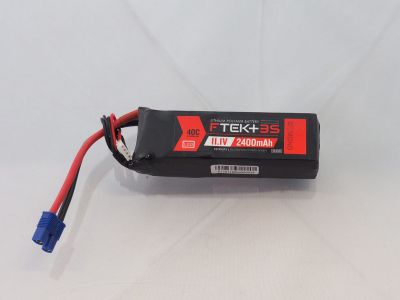 DYMOND F-TEK+ 3S 2400mAh (11,1V) 40C LiPo Pack with LED Indicator (EC3) - HORIZON HOBBY - R�f�rence: HSF03199075