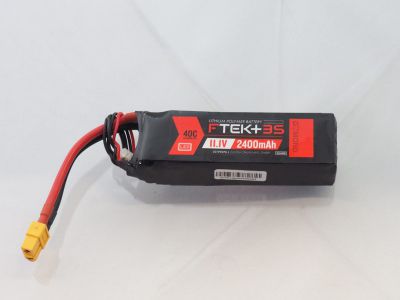 DYMOND F-TEK+ 3S 2400mAh (11,1V) 40C LiPo Pack with LED Indicator (XT60) - HORIZON HOBBY - R�f�rence: HSF03199076