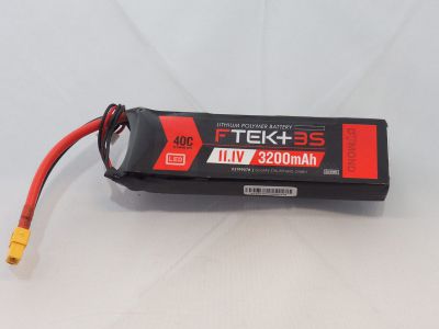 DYMOND F-TEK+ 3S 3200mAh (11,1V) 40C LiPo Pack with LED Indicator (XT60) - HORIZON HOBBY - R�f�rence: HSF03199078