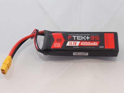 DYMOND F-TEK+ 3S 4000mAh (11,1V) 40C LiPo Pack with LED Indicator (XT90) - HORIZON HOBBY - R�f�rence: HSF03199080