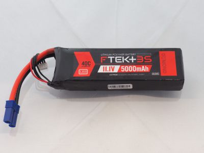 DYMOND F-TEK+ 3S 5000mAh (11,1V) 40C LiPo Pack with LED Indicator (EC5) - HORIZON HOBBY - R�f�rence: HSF03199081