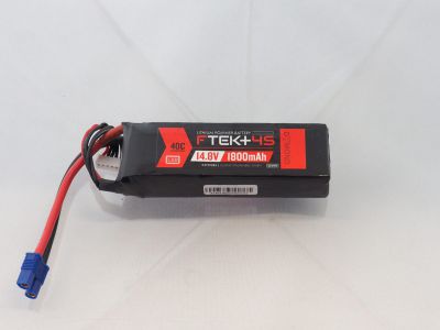 DYMOND F-TEK+ 4S 1800mAh (14,8V) 40C LiPo Pack with LED Indicator (EC3) - HORIZON HOBBY - R�f�rence: HSF03199085