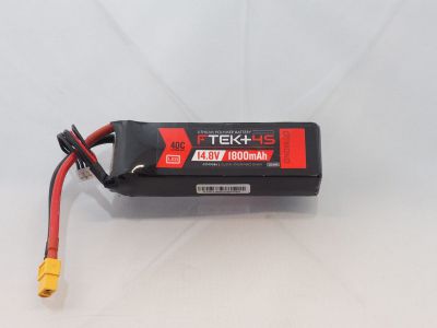 DYMOND F-TEK+ 4S 1800mAh (14,8V) 40C LiPo Pack with LED Indicator (XT60) - HORIZON HOBBY - R�f�rence: HSF03199086