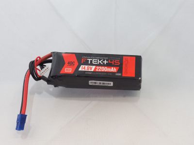 DYMOND F-TEK+ 4S 2200mAh (14,8V) 40C LiPo Pack with LED Indicator (EC3) - HORIZON HOBBY - R�f�rence: HSF03199087