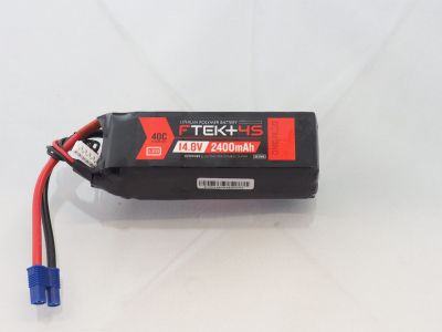 DYMOND F-TEK+ 4S 2400mAh (14,8V) 40C LiPo Pack with LED Indicator (EC3) - HORIZON HOBBY - R�f�rence: HSF03199089