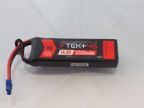 DYMOND F-TEK+ 4S 3200mAh (14,8V) 40C LiPo Pack with LED Indicator (EC3) - HORIZON HOBBY - Référence: HSF03199091