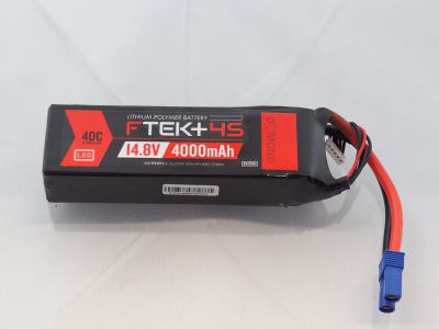 DYMOND F-TEK+ 4S 4000mAh (14,8V) 40C LiPo Pack with LED Indicator (EC5) - HORIZON HOBBY - R�f�rence: HSF03199093