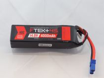 DYMOND F-TEK+ 4S 4000mAh (14,8V) 40C LiPo Pack with LED Indicator (EC5) - HORIZON HOBBY - Référence: HSF03199093