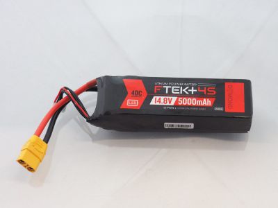 DYMOND F-TEK+ 4S 5000mAh (14,8V) 40C LiPo Pack with LED Indicator (XT90) - HORIZON HOBBY - R�f�rence: HSF03199096