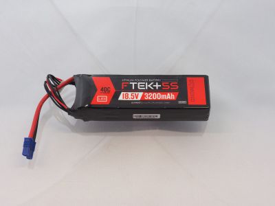 DYMOND F-TEK+ 5S 3200mAh (18,5V) 40C LiPo Pack with LED Indicator (EC3) - HORIZON HOBBY - R�f�rence: HSF03199097