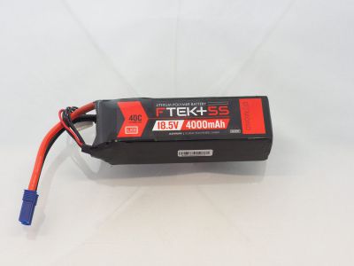 DYMOND F-TEK+ 5S 4000mAh (18,5V) 40C LiPo Pack with LED Indicator (EC5) - HORIZON HOBBY - R�f�rence: HSF03199099