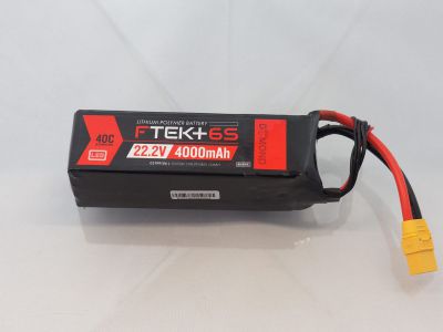 DYMOND F-TEK+ 6S 4000mAh (22,2V) 40C LiPo Pack with LED Indicator (XT90) - HORIZON HOBBY - R�f�rence: HSF03199106