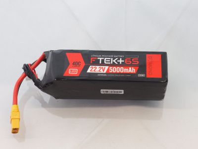 DYMOND F-TEK+ 6S 5000mAh (22,2V) 40C LiPo Pack with LED Indicator (XT90) - HORIZON HOBBY - R�f�rence: HSF03199108