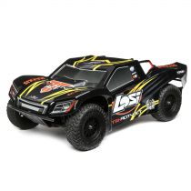 TENACITY SCT RTR, AVC: 1/10 4WD Noir/Jaune - HORIZON HOBBY - Référence: LOS03010T1