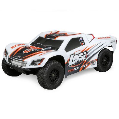 TENACITY SCT RTR, AVC: 1/10 4WD Blanc/Orange - HORIZON HOBBY - R�f�rence: LOS03010T2