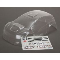 1/14 Mini Rally - Carrosserie transparente - HORIZON HOBBY - Référence: LOS210007
